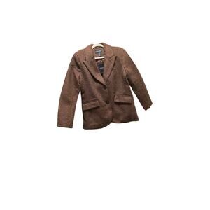 Ellen Tracy Tailored Blazer Front Pockets Lined Size Medium